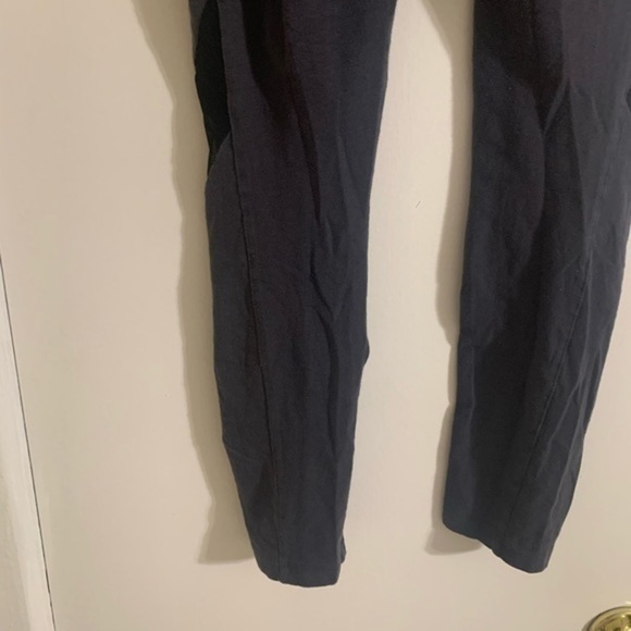 Bozzollo Blue Gray Cut out leggings Size Medium - Picture 10 of 11